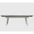 Extendable White Sintered Stone Dining Table