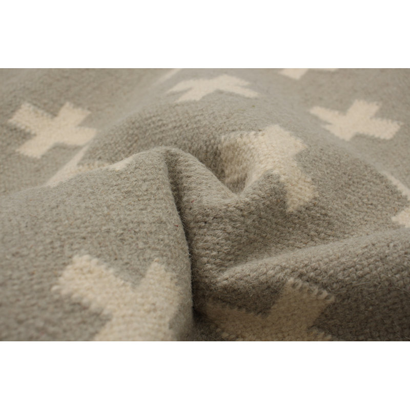 Helin Wool Geometric Indoor Rug