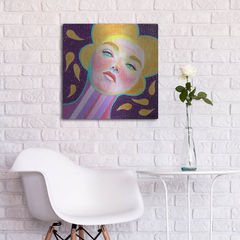  «Suspendu étoiles» par Bebe Keith, art mural en métal, 24 po x 24 po, H 24 po x l 24 po