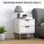 40 cm W Bedside Table-2028409616