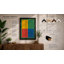 Colour Study Geometric - Framed Print-1807893188-1807893187