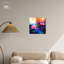 Art mural bohème Blooming Color Pond par Art Remedy-104334537-104334541