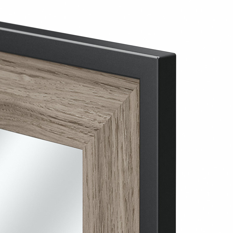 Spero Accent Mirror, Modern Hickory