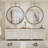 Amara Tempered Glass and Aluminum Alloy Framed French Cleat Mounted Wall Mirror with 5-Year Warranty-369670856-371096848