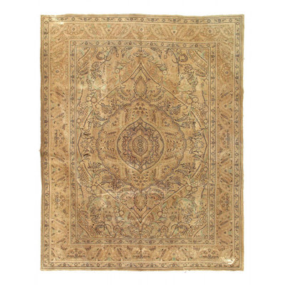 Iknoor One-of-a-Kind 10'9'' X 8'1'' Hand Knotted Area Rug