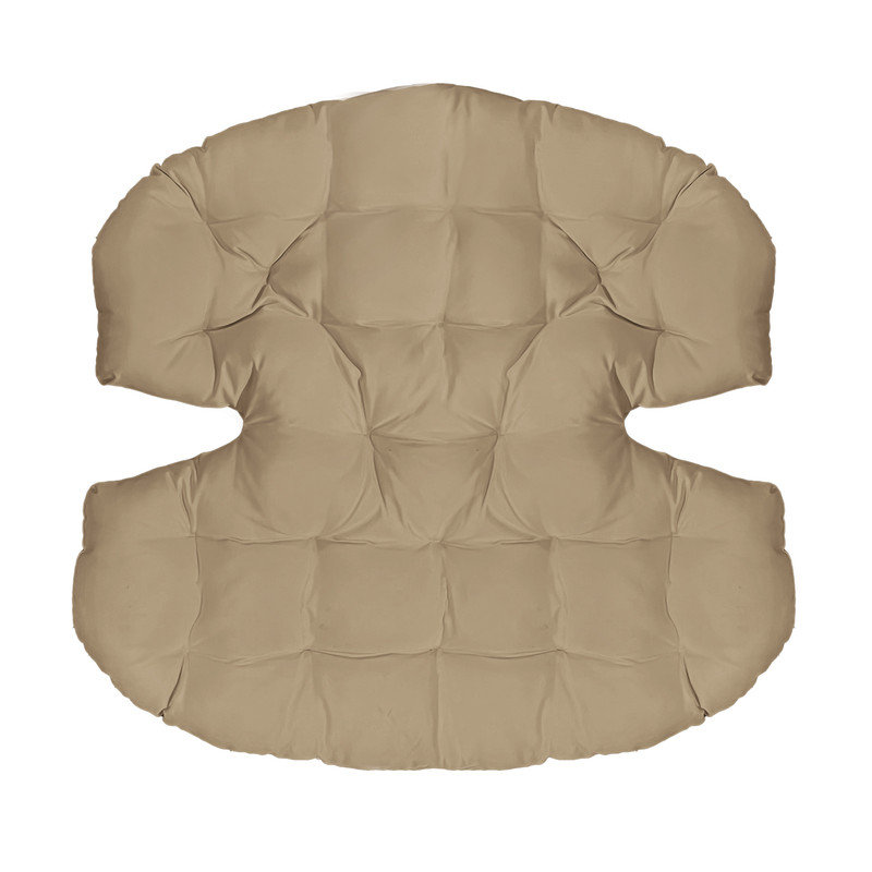 Coussin de chaise d'extérieur, Brun