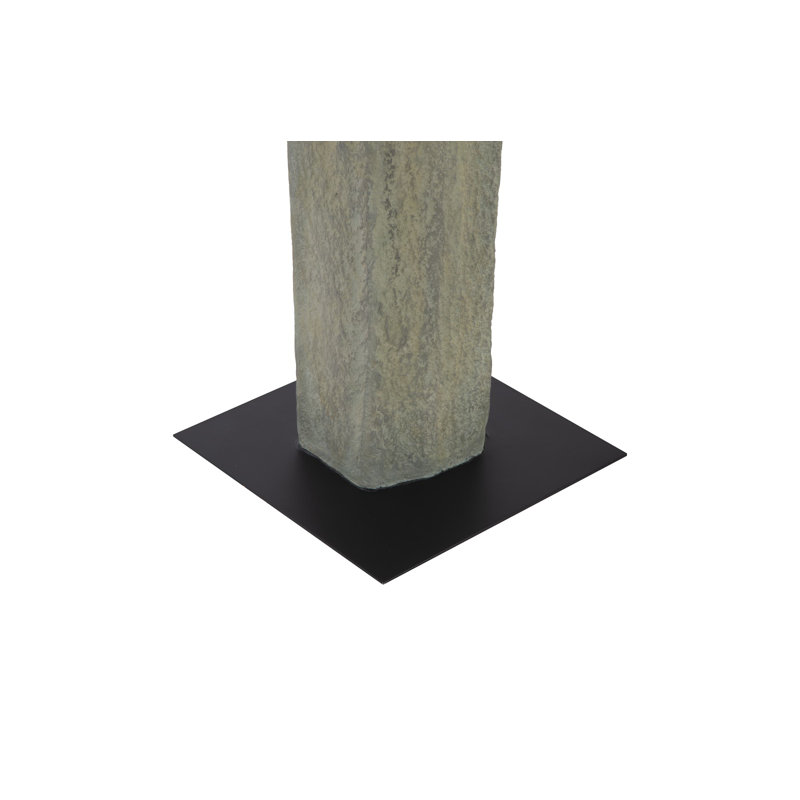 White Stone Cast Women Statue, Gray