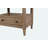 Open Nightstand With 2 Drawers And Open Shelving For Bedroom Storage And Display-740714984