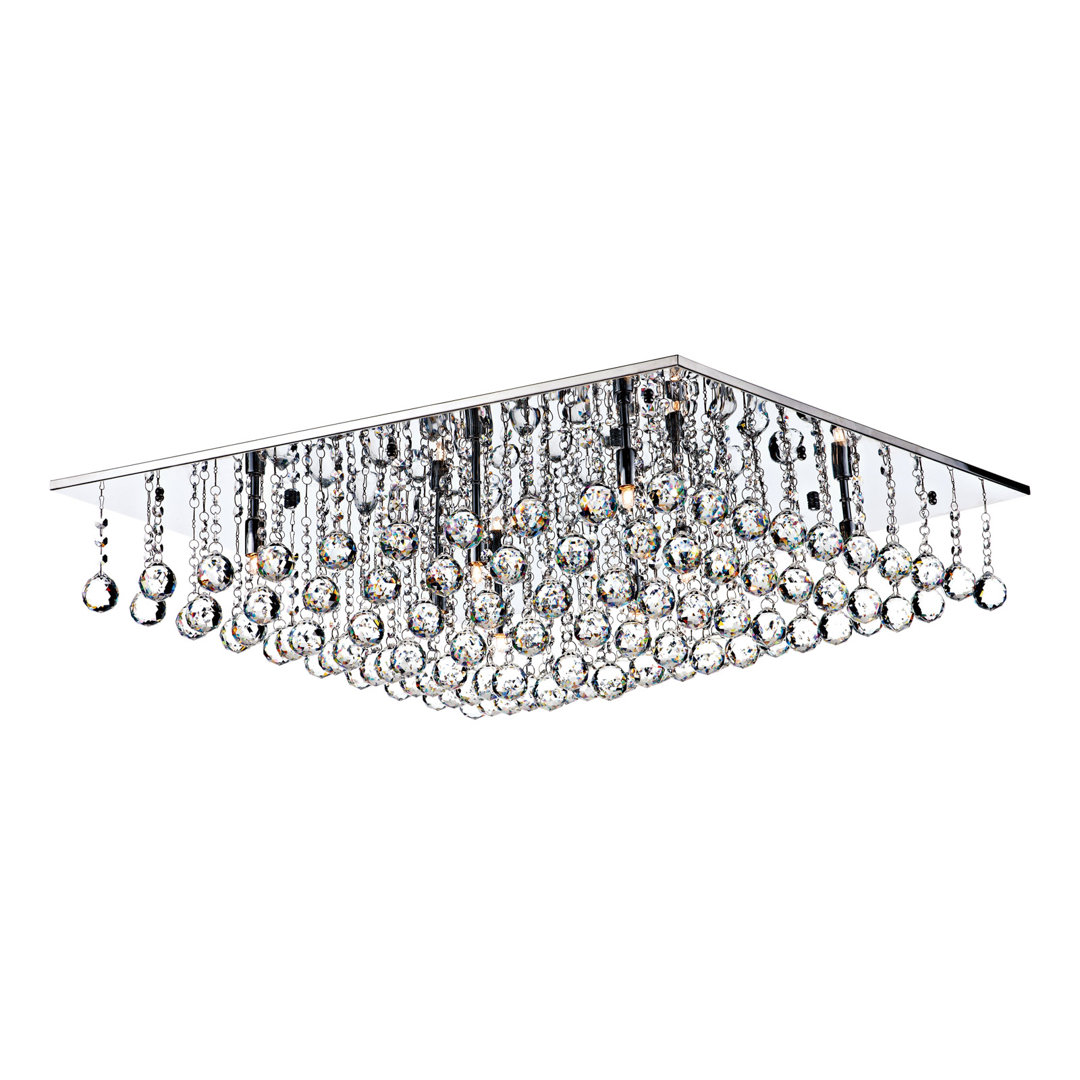 Abacus 8 Light Semi-Flush Ceiling Light