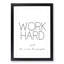Work Hard - Framed Print-62775871-62775872