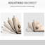 Chaise longue de lit pliante, convertible avec réglages réglables, 2 coussins, beige, style compact et pièces de siège de plancher polyvalentes, option, à des fins diverses