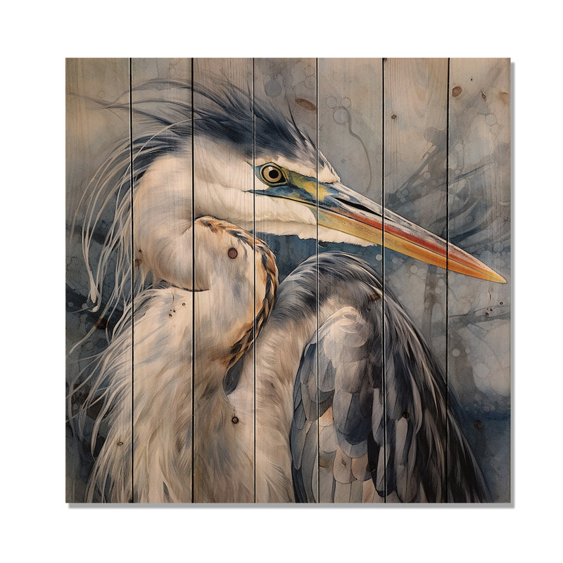 Maquan - Décoration murale animaux en bois sur bois de pin naturel, H 15 po x l 15 po