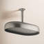 Statement 14" Single-Function Wall or Ceiling-Mount Round Rainhead, Oblong Rain Showerhead 2.5 GPM-1481669002