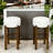 Wooden Upholstered Barstool-944038463