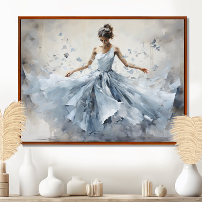 Blue Ballet Dance I - Ballet, impressions encadrées