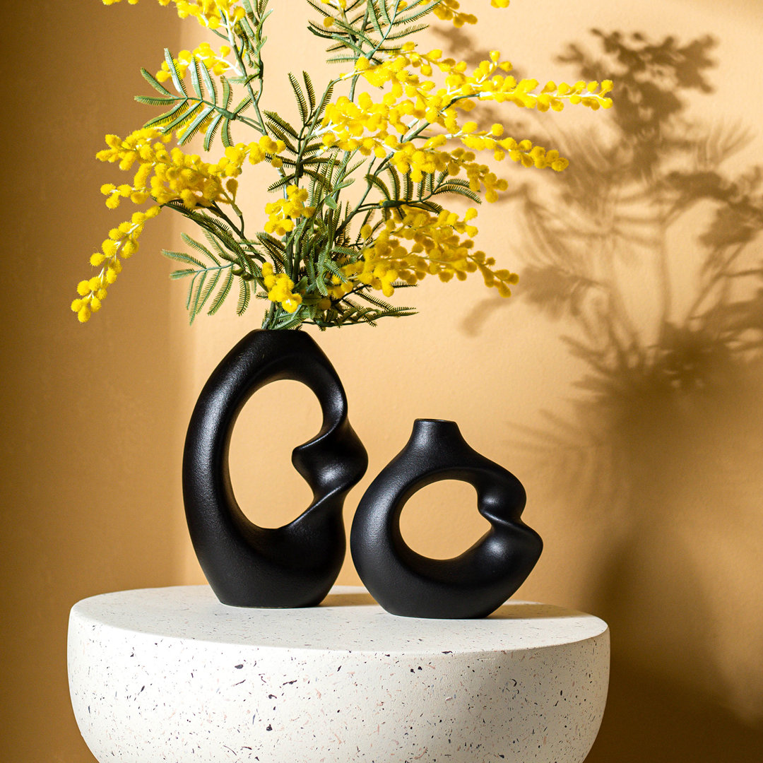 Keyner Handmade Ceramic Table Vase Wrought Studio™ 