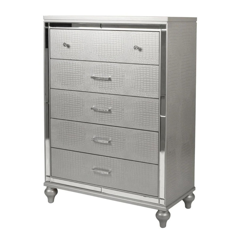 Commode 5 tiroirs Glam