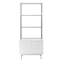 Bibliothèque standard en acier inoxydable H 70 "x l 30"
