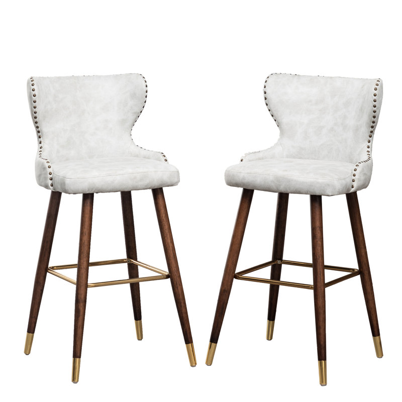 Ensemble de tabouret de bar Mid-Century