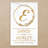 Unity Monogram Wedding Sign