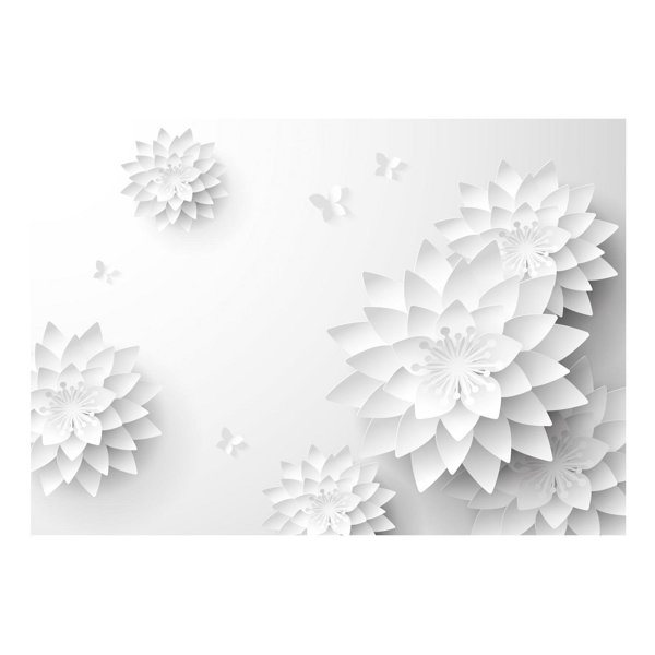 Latitude Run® Floral Wall Mural | Wayfair