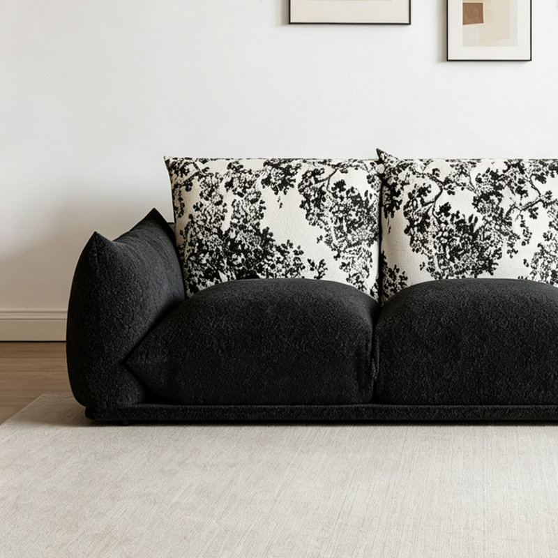 Hebert, White/Black Floral