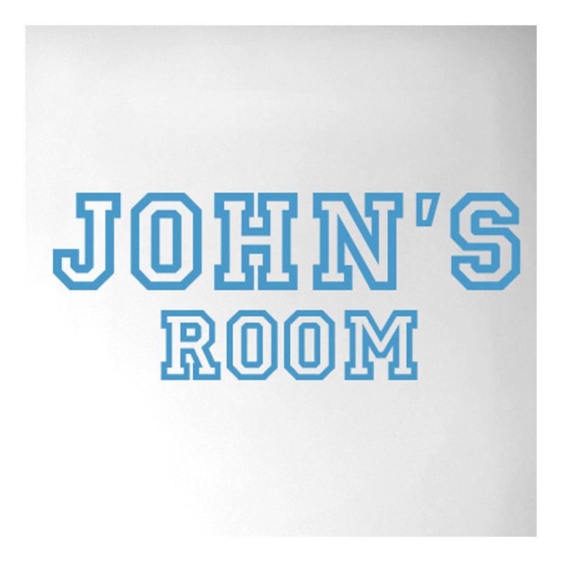 Wall Decal, Blue