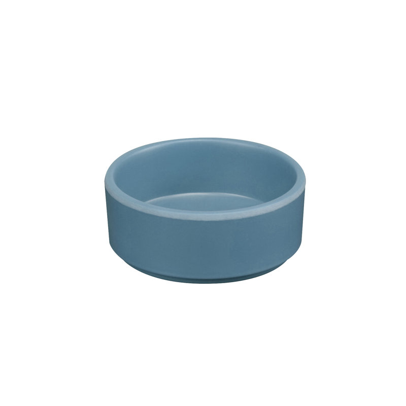 Hudson - Stone Blue 6 Oz. Raised Rim Bowl