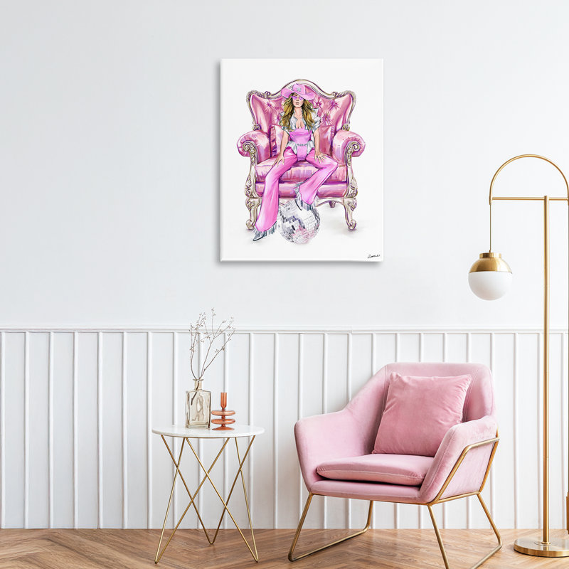«Cowgirl Glam», toile par Ziwei Li, H 20 po x l 16 po