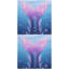 Serviette de plage en microfibre à séchage rapide et queue de sirène, 36 x 72 po