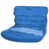Mélange de polyester bleu royal