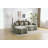 L-Shape Sectional Sofa with Curved Chaise-111842190