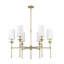 Lustre 6 lumières Hayse