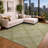 Machine Washable Indoor/Outdoor Chantille ACN2880 Plaid Rug-308707853-308707852