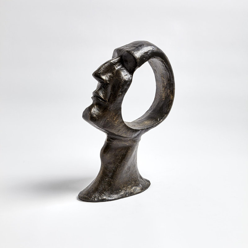 Hollow Head Man-Lg, 18.75" H x 13.5" W x 6.5" D