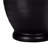 Table Lamp  - 17"H,, Black Ceramic Material
