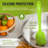 KALUNS 24-Piece Nylon Cooking Utensil Set in Green with Heat-Resistant Kitchen Tools Safe for Nonstick Cookware-100930816