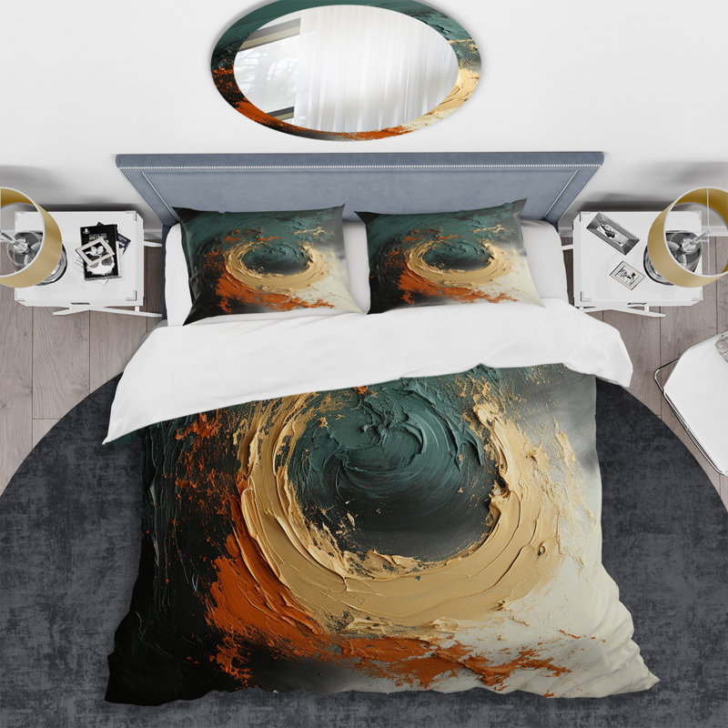 Ensemble de housse de couette White White, Housse de couette pour très grand lit