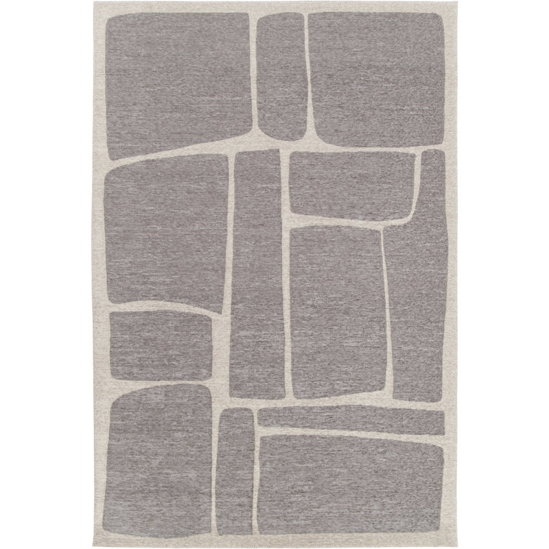 100% recycled polyester chenille rug with an artisan look
