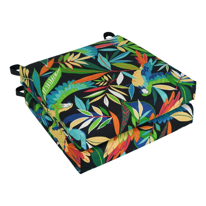 Outdoor 3'' Seat Cushion, Tucuman Ebony