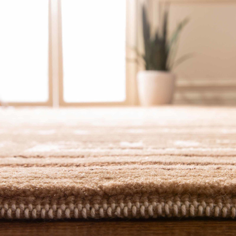 Ralph Lauren Crosby Wool Solid Color Rug, Rectangle 4' x 6'