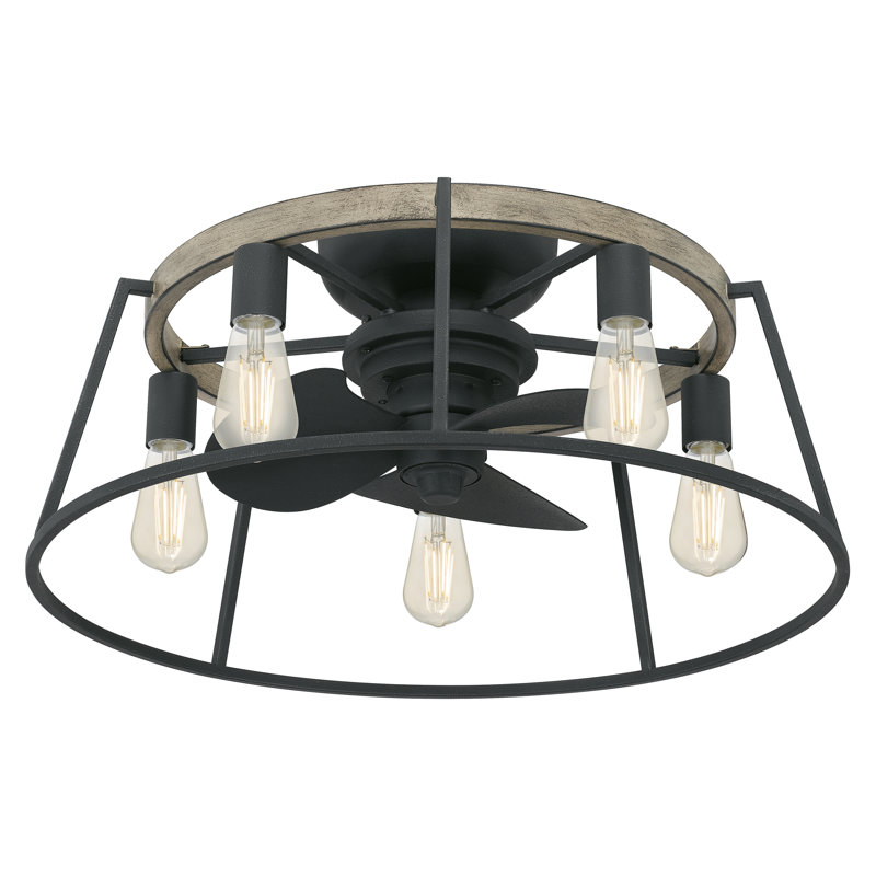 Kreamer 14'' Ceiling Fan with Light Kit