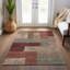 Tapis intérieur / extérieur lavable à la machine ACN941 mauve 1 pi 8 po x 2 pi 6 po Aleg-157185115