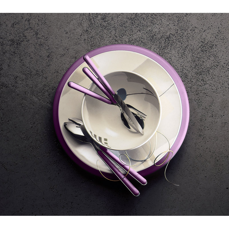 Fantasia 5 - Piece Stainless Steel Flatware Set - Service for 1