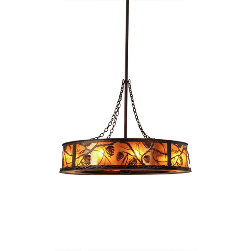 Whispering Pines Downrod Ceiling Fan