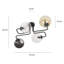 Cadesia Glass Semi Flush Mount-1993452983