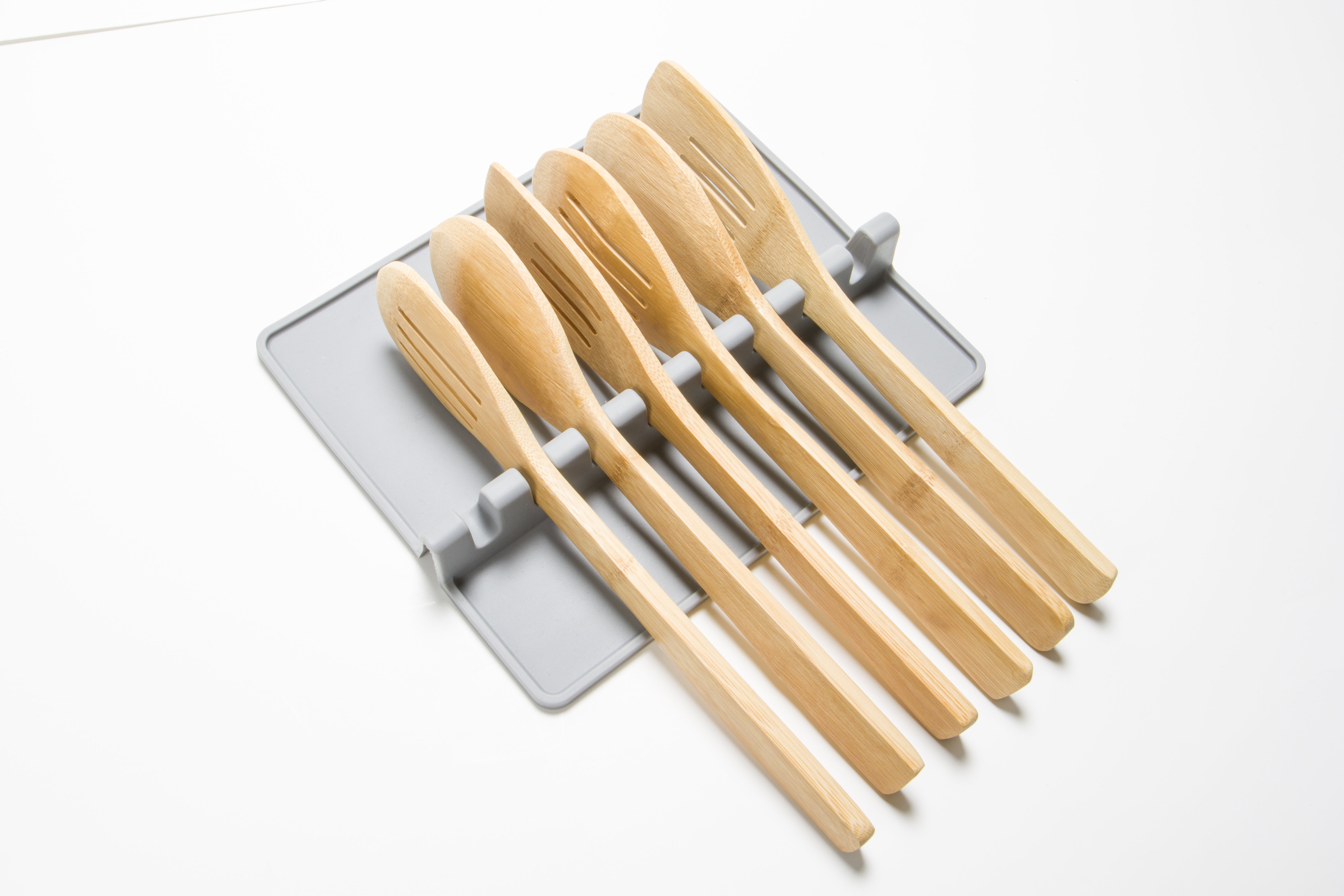 Prep & Savour Simply Served Silicone Utensil Rest (Large) | Wayfair