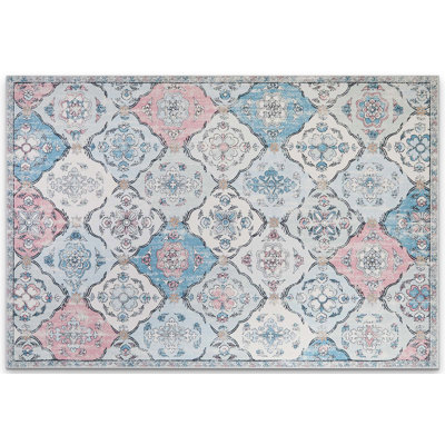 Lively Floral Rug Oriental Area Rug