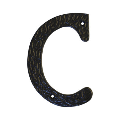 6'' H Metal House Letter