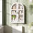 Arched Bathroom Storage Cabinet